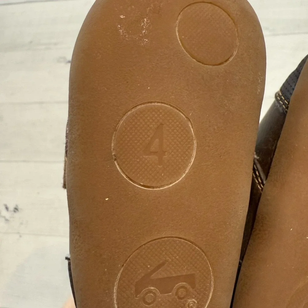 See Kai run kids sawyer boys brown boots‎ toddler size 4